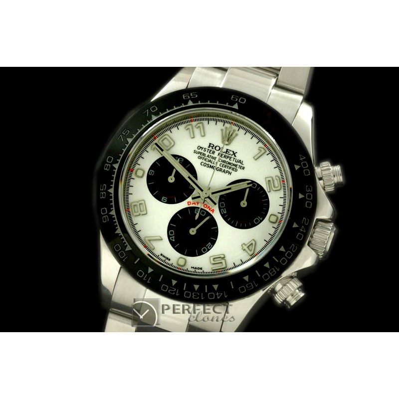 RLDS00213 Daytona 116519 SS/CER/SS White Num A-775Sec@6 28800