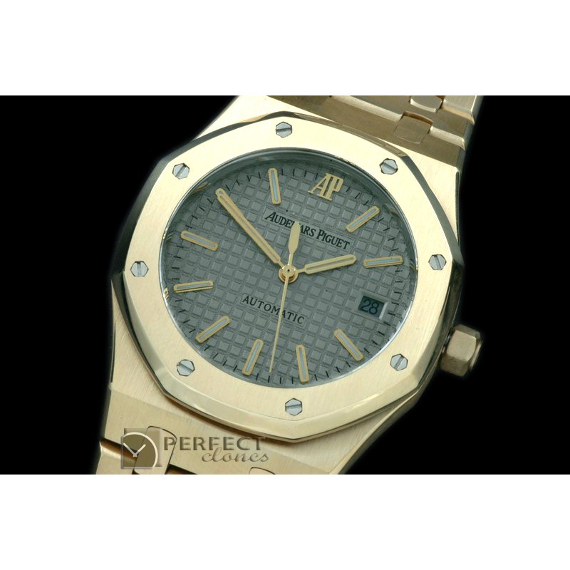 AP00053 Royal Oak Jumbo Auto YG/YG Grey A-2824-2