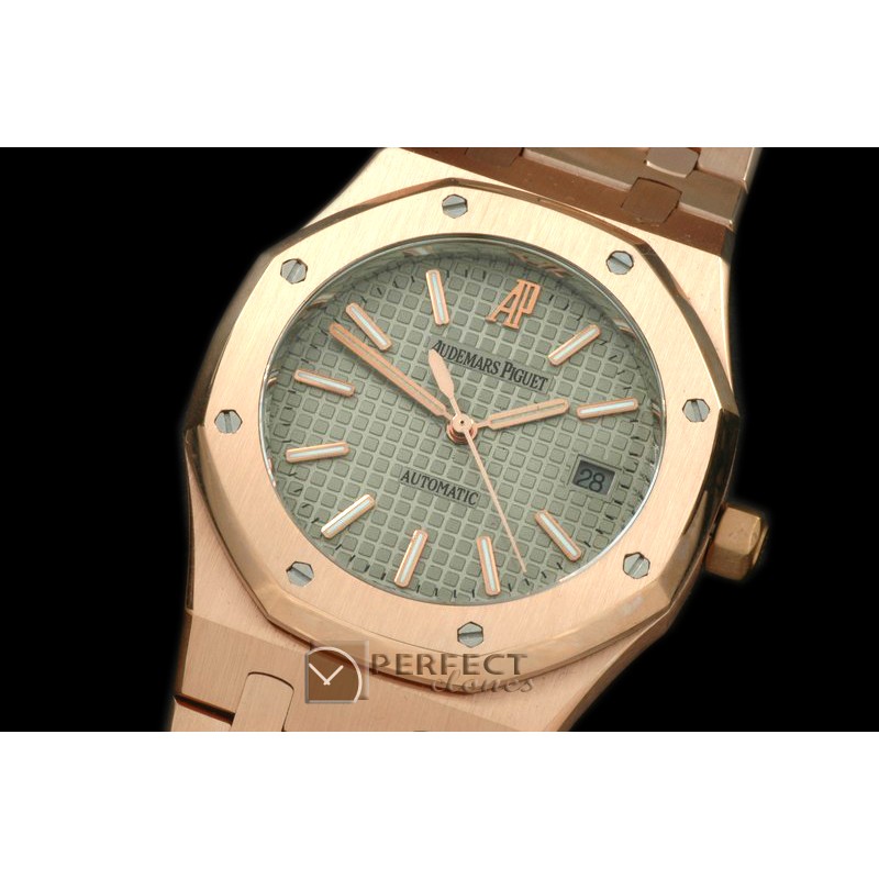 AP00057 Royal Oak Jumbo Auto RG/RG Grey A-2824-2