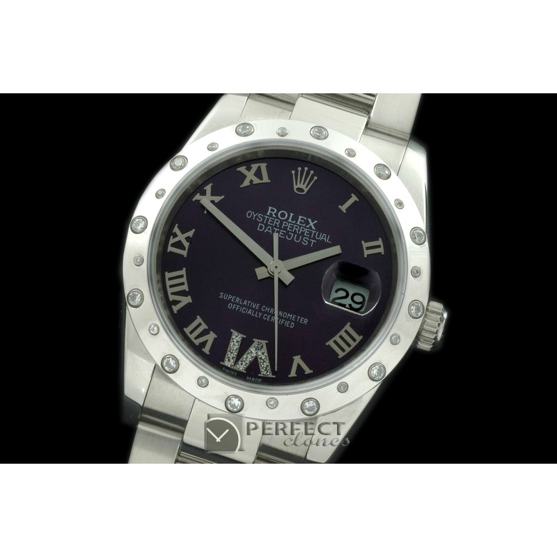 RDJMS00501D2 SS/SS Oyster Purple Roman/Diam 2836