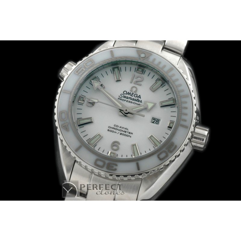 OMCPO375-104 P-Ocean Ceramic SS/SS White Swiss 2824