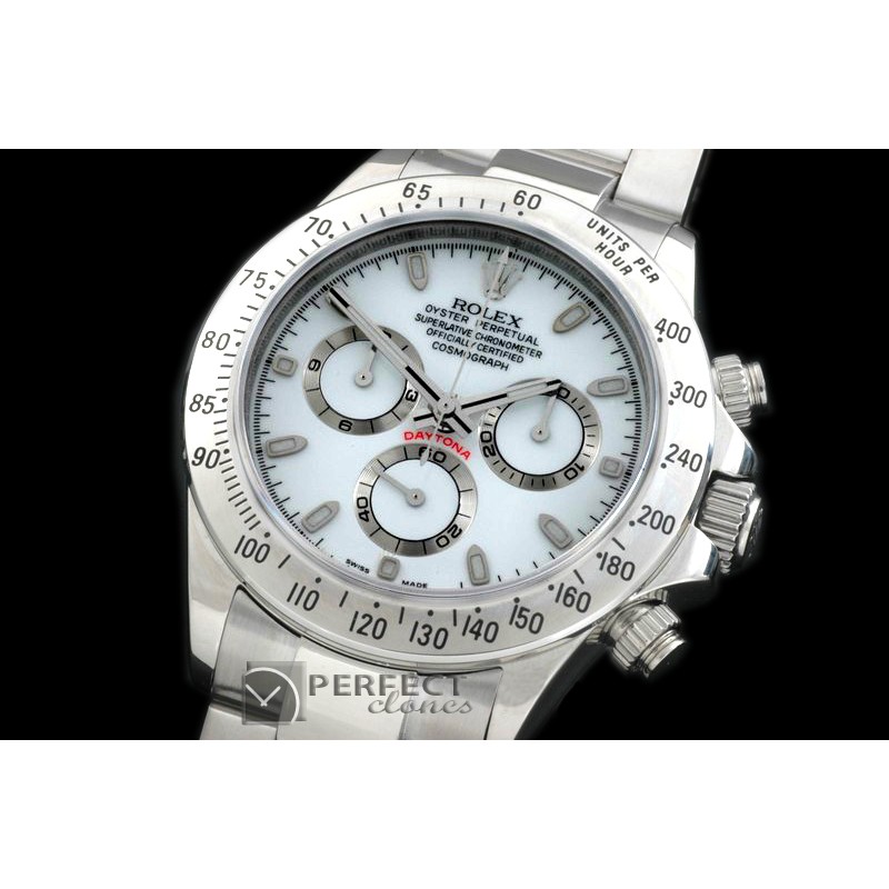RLDS00101A Daytona 116520 SS/SS White Stick A-7750/4130