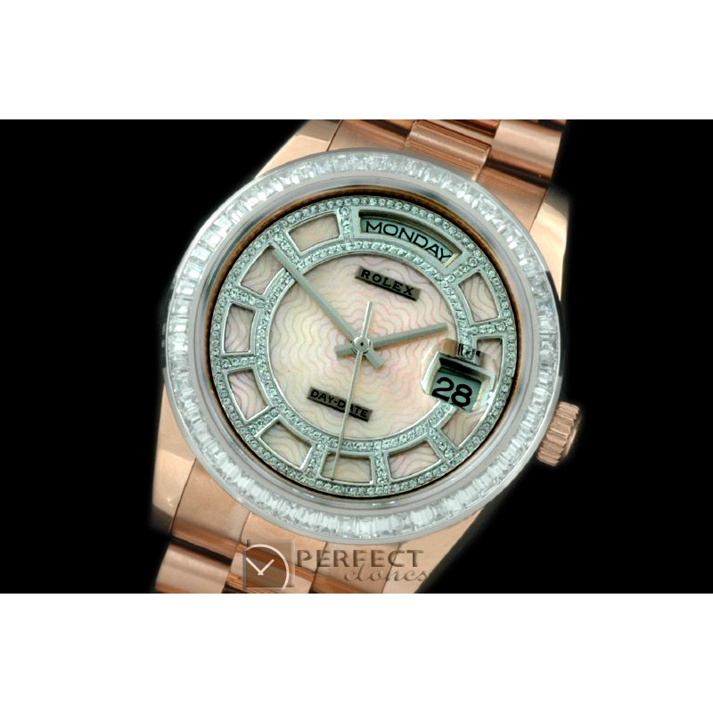 RLDDR00842 2014 R-Gold/President M-Gold Wavy Grid Asian Clone 28