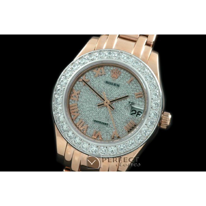 RLMPMR08001 Diam Bez RG Diamond/Roman Asian Eta 2824