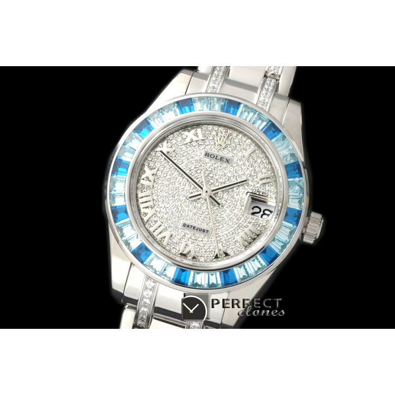 RLMPMS08001D Diam/Ruby Bez SS Diamond/Roman Asian Eta 2824