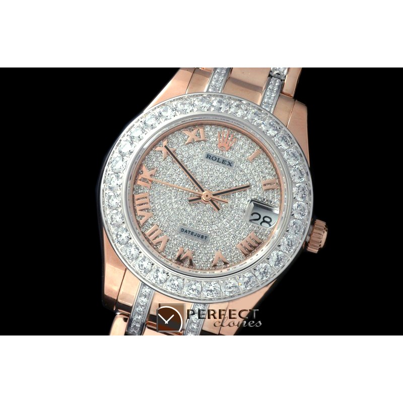 RLMPMR08001D Diam Bez RG Diamond/Roman Asian Eta 2824