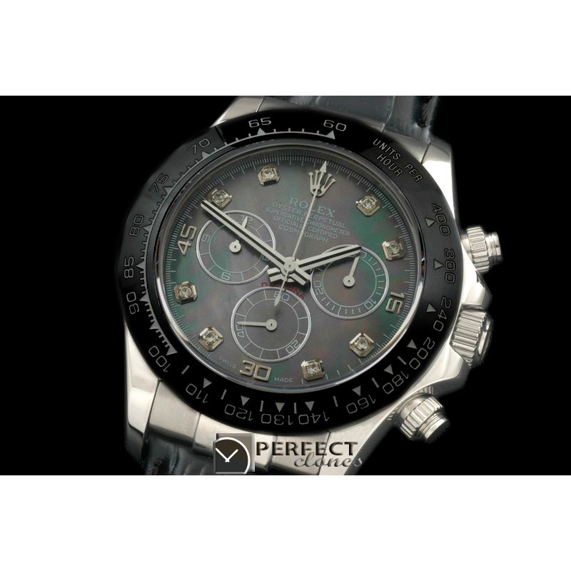 RLDS00236L Daytona 116519 SS/CER/LE MOP Green Diam A-775Sec@6