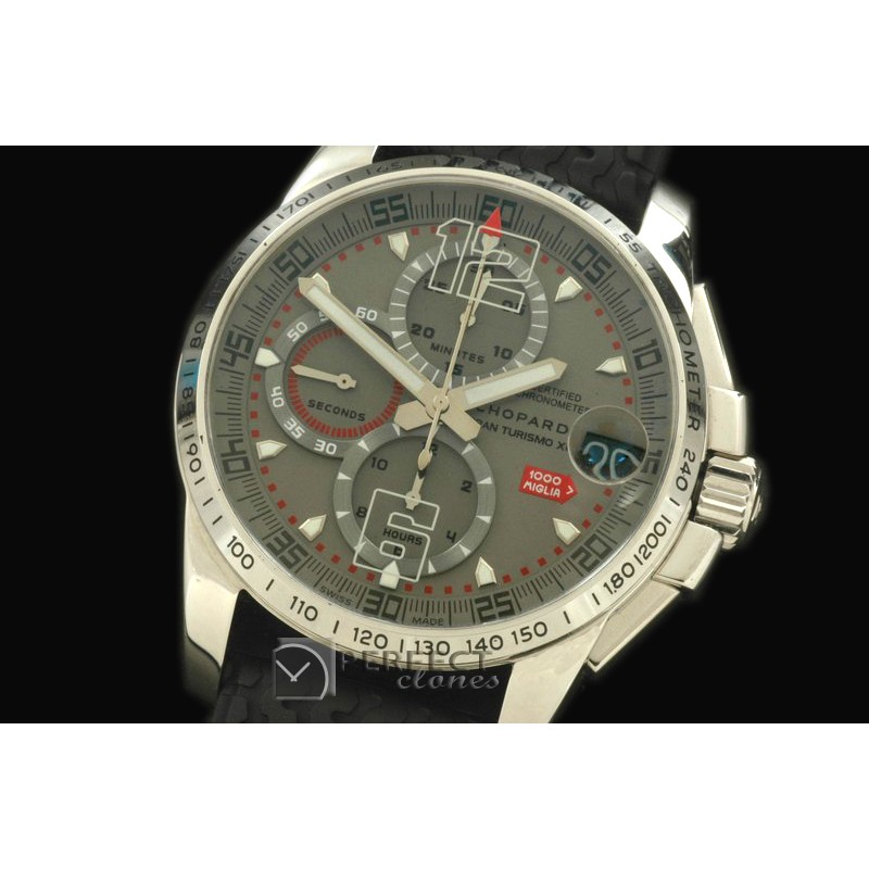 CP00003 Mile Miglia GTXXL Chrono Limited Ed SS Grey A07.211