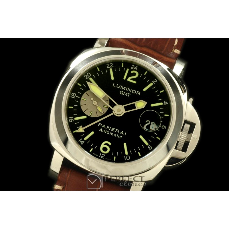 PN088N02 Pam 088N GMT SS/LE Black A-77528800