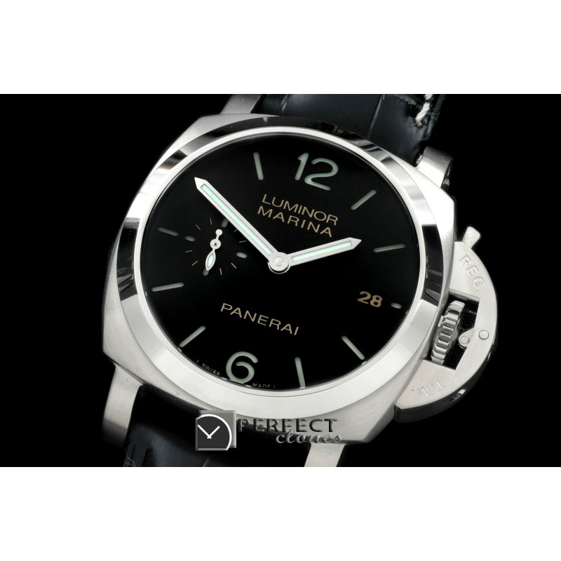 PN392Q01 Pam 392Q 1953 days Auto SS/LE Black P9000