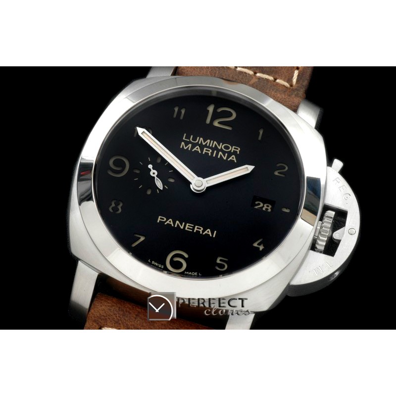 PN565P01 Pam 565 P SS/LE Black P9000