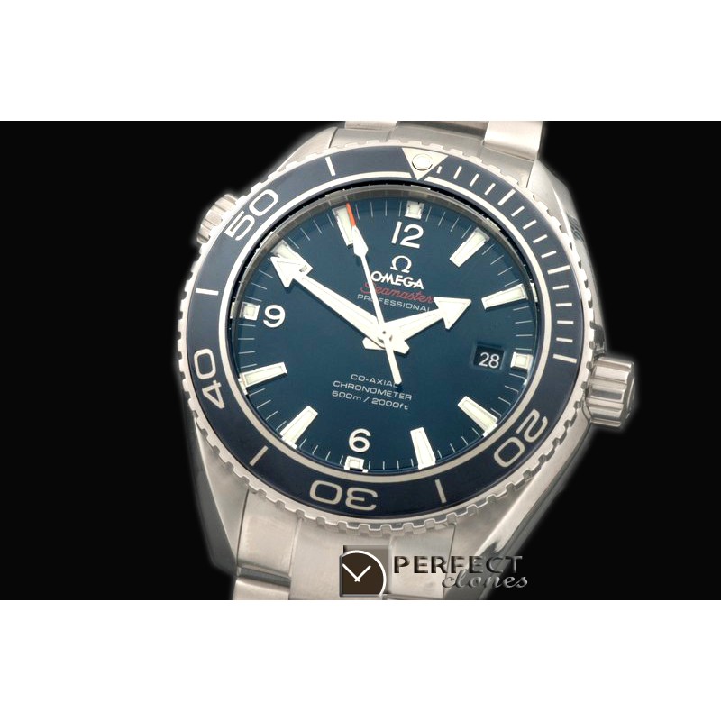 OMCPO45-505 P-Ocean Ceramic TI/TI Blue Miyota 8205