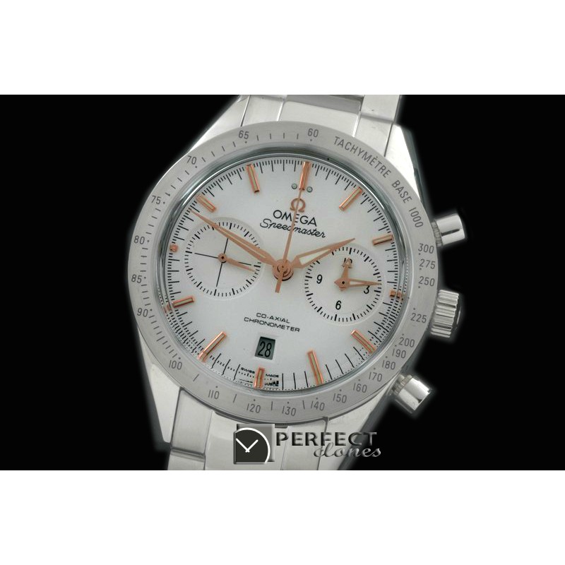 OMSP00075S Speedmaster Broad Arrow SS/SS White Stick A-7750