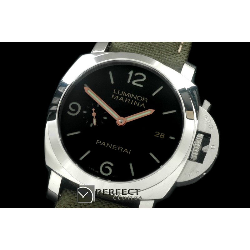PN618Q01 Pam 618Q 1953 days Auto SS/LE Blk A-7750/P