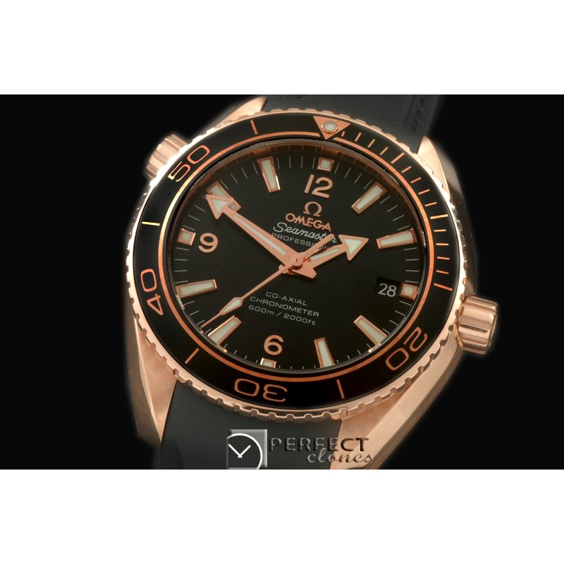 OMCPO42-511 P-Ocean Ceramic RG/RU Black Miyota 8205