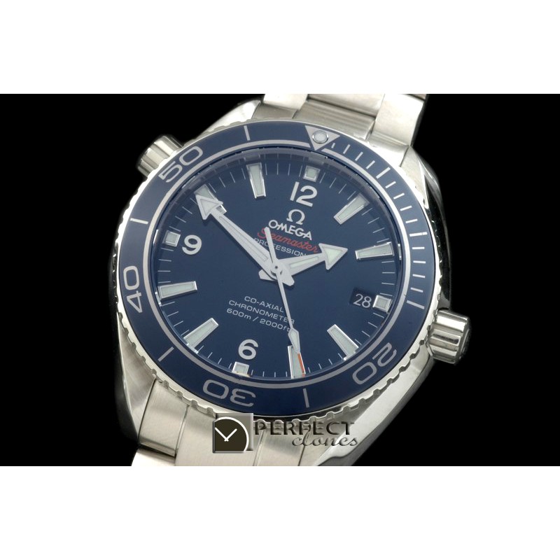 OMCPO42-504 P-Ocean Ceramic TI/TI Blue Miyota 8205