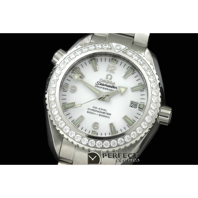 OMCPO42-505D P-Ocean Ceramic SS/SS White Miyota 8205