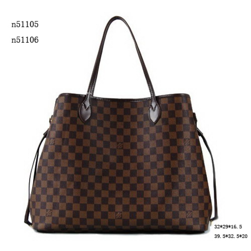 LV51105 Damier Handheld/Shoulder Bag