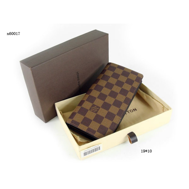 LV60017 Damier Handheld Zipped Cardholder Purse