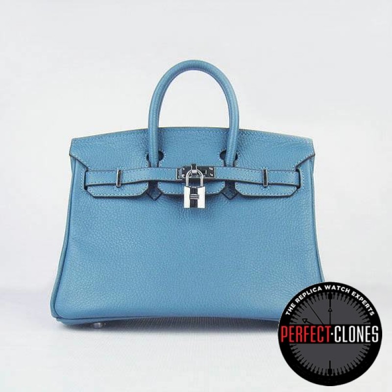 HE-25-1004 Birkin 25cm Mid Blue - Togo Standard