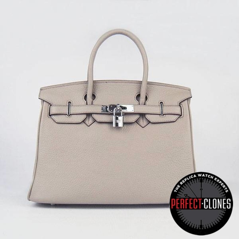 HE-30-1007 Birkin 30cm Light Grey - Togo Standard