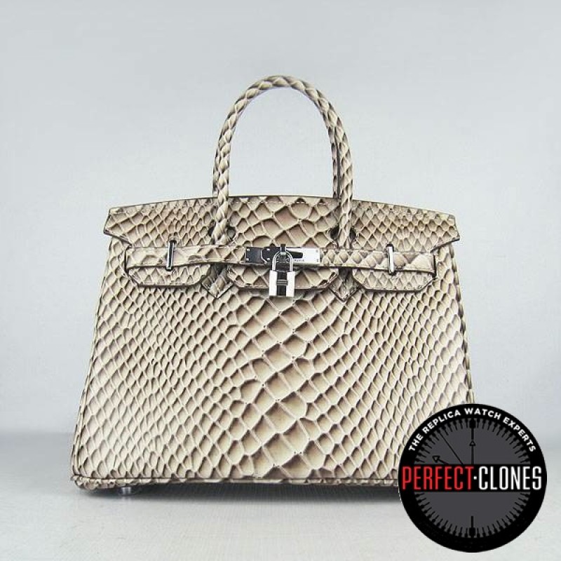 HE-30-1077 Birkin 30cm Light Grey - Fish