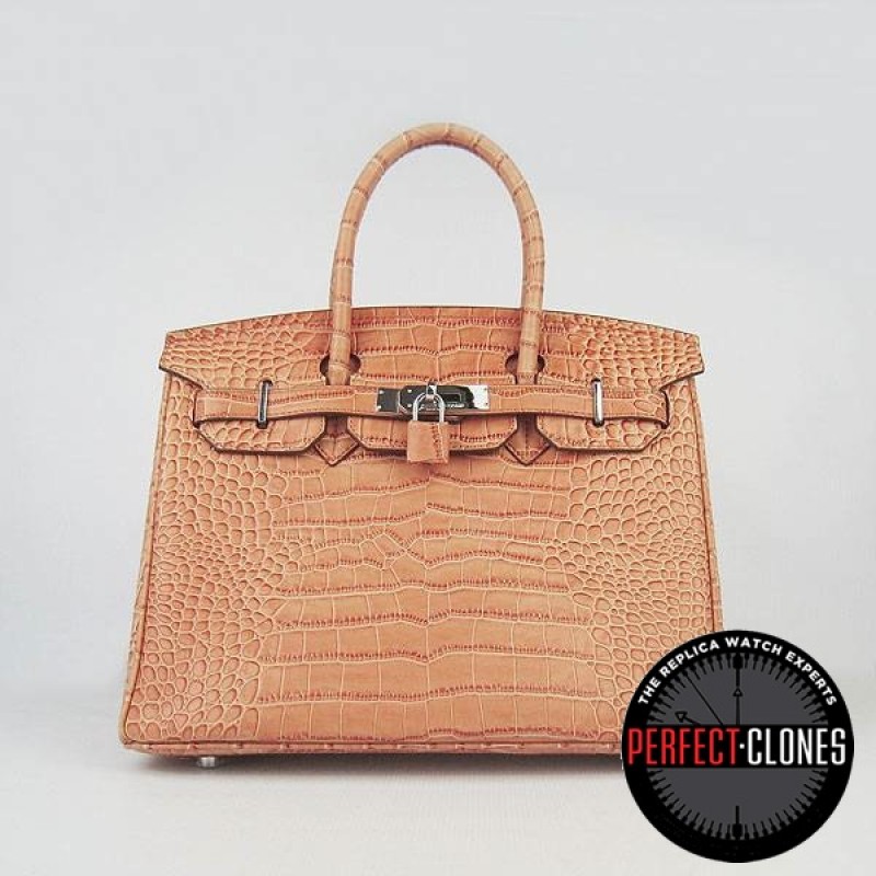 HE-30-1041 Birkin 30cm Orange - Gator