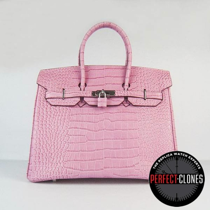 HE-30-1043 Birkin 30cm Pink - Gator