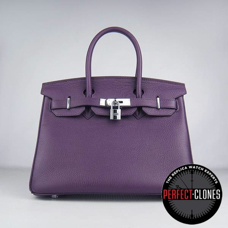 HE-30-1014 Birkin 30cm Purple - Togo Standard