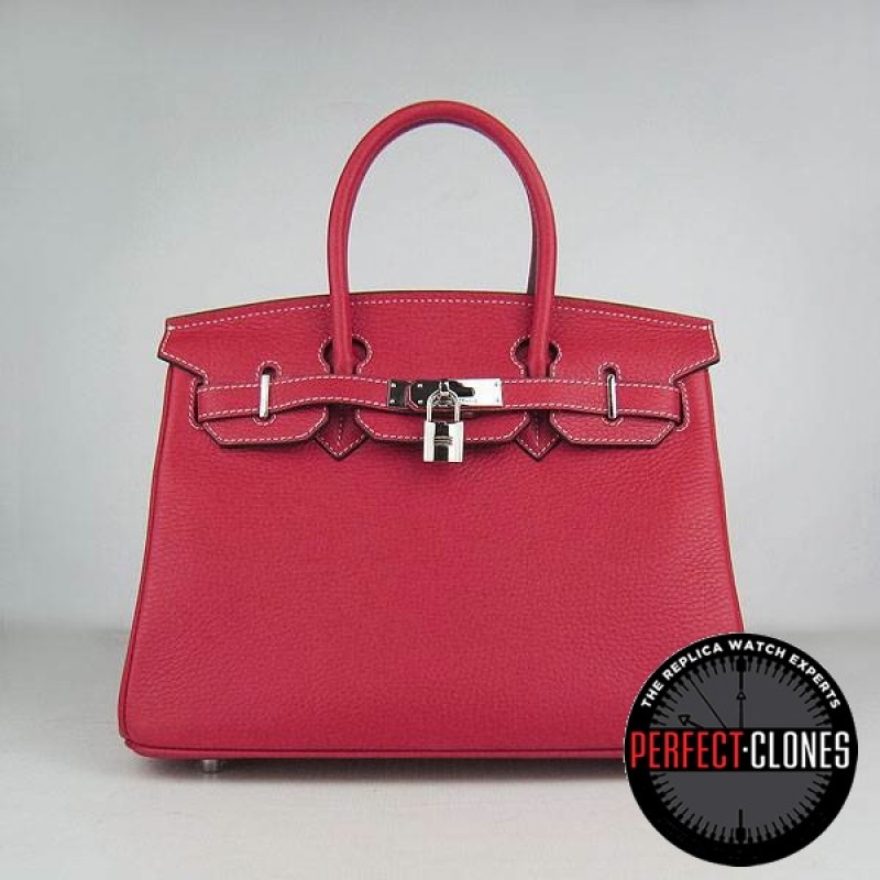 HE-30-1015 Birkin 30cm Red - Togo Standard