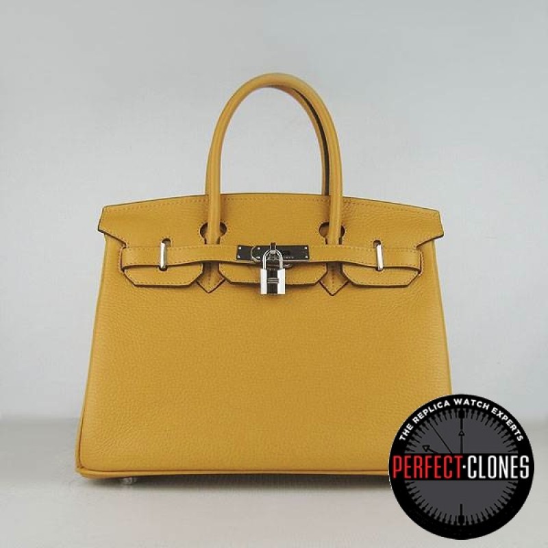HE-30-1017 Birkin 30cm Yellow - Togo Standard