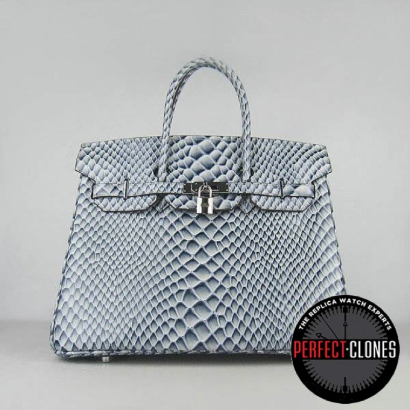 HE-35-1085 Birkin 35cm Grey - Fish