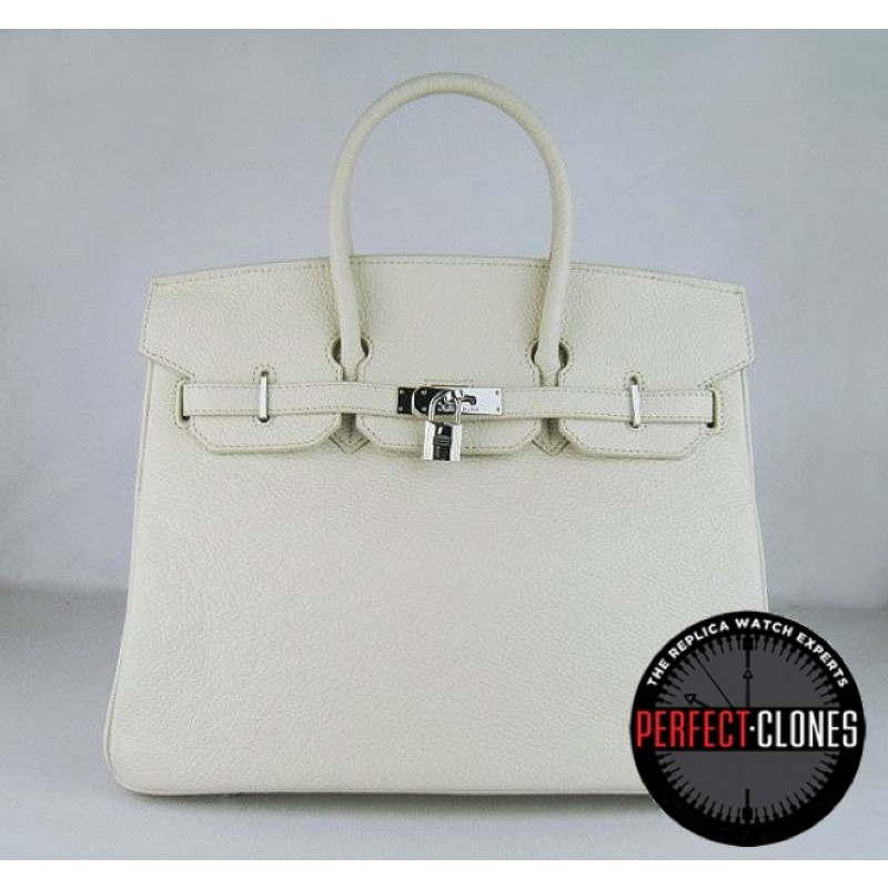HE-35-1002 Birkin 35cm Off White - Togo Standard