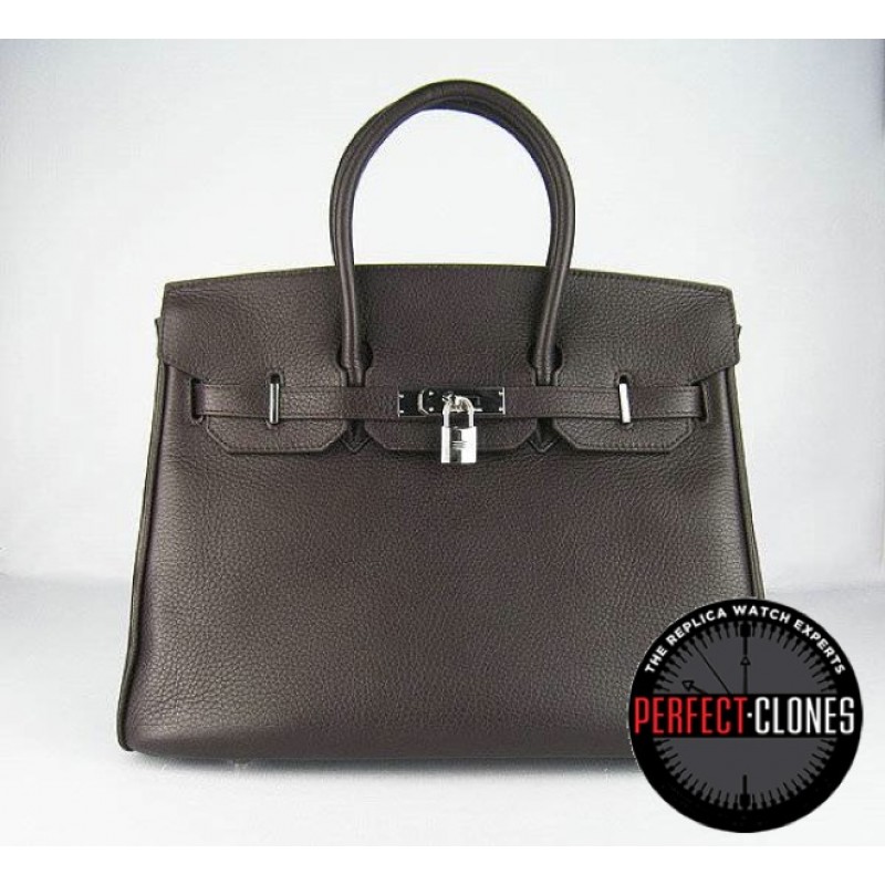 HE-35-1004 Birkin 35cm Brown- Togo Standard