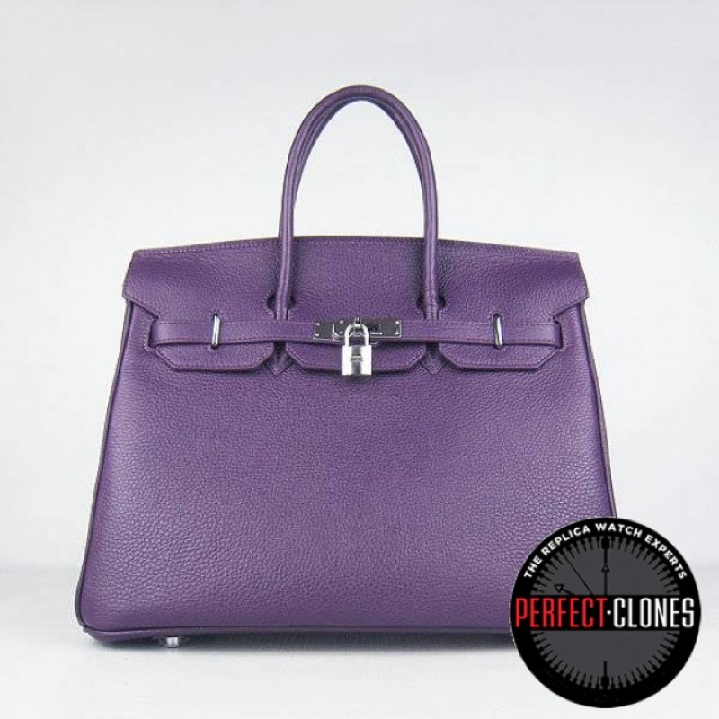 HE-35-1015 Birkin 35cm Purple - Togo Standard