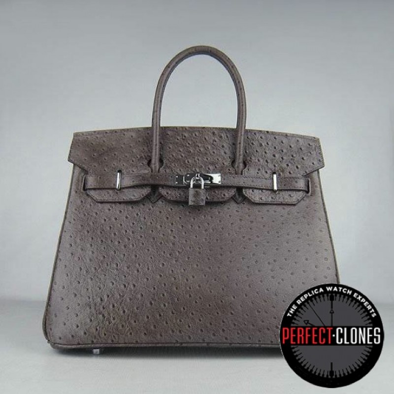 HE-35-1064 Birkin 35cm Brown - Ostrich