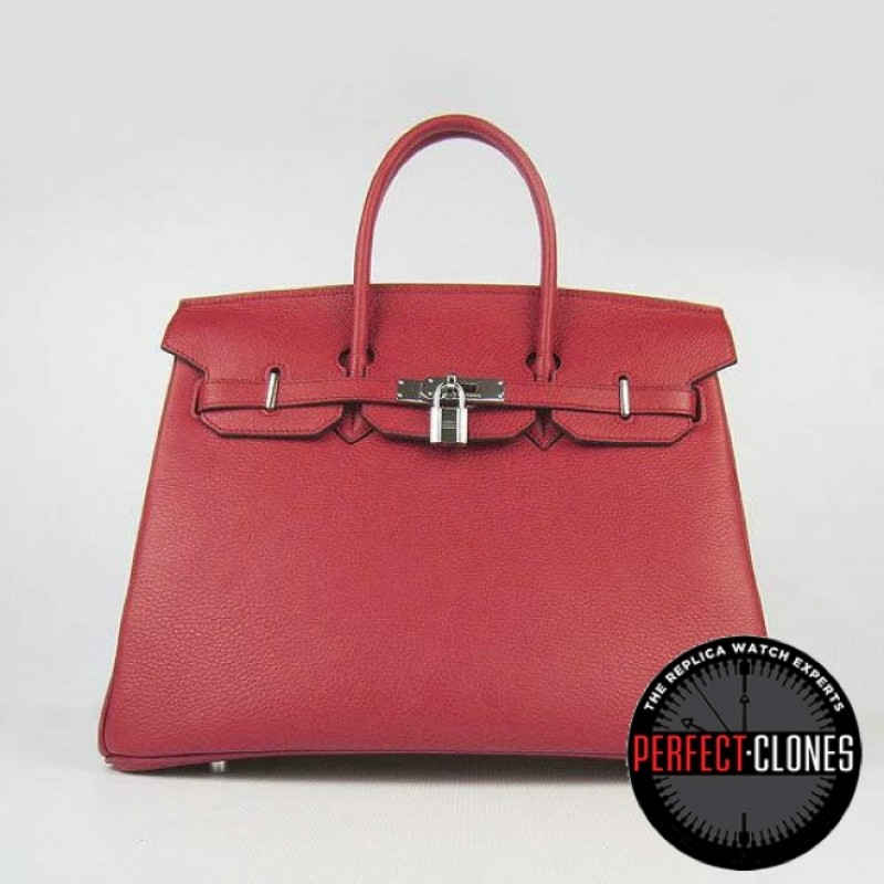 HE-35-1016 Birkin 35cm Red - Togo Standard