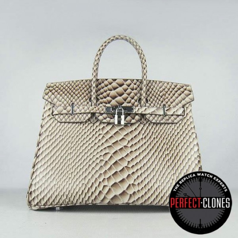 HE-35-1087 Birkin 35cm Light Grey - Fish