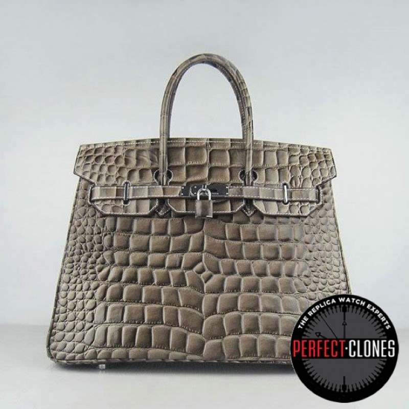 HE-35-1048 Birkin 35cm Khaki - Gator