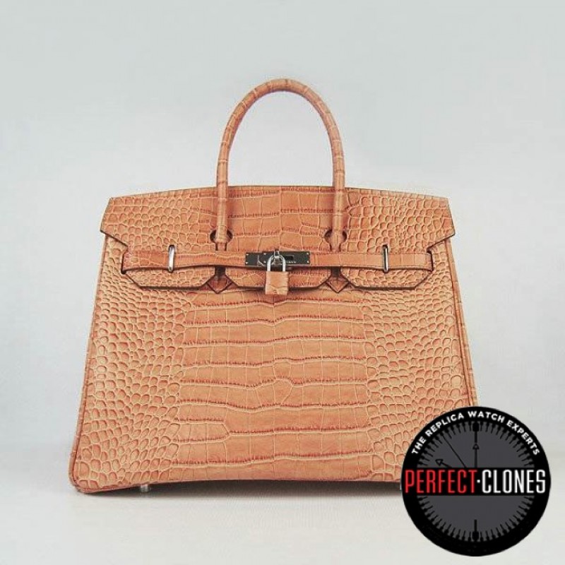 HE-35-1058 Birkin 35cm Orange - Gator