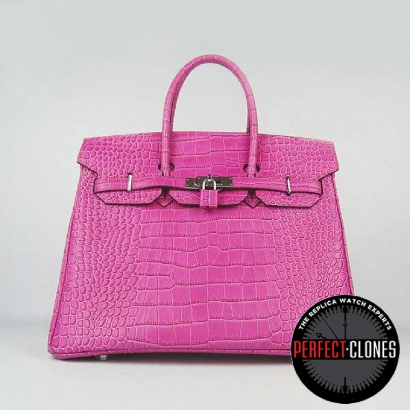 HE-35-1053 Birkin 35cm Peach Red - Gator