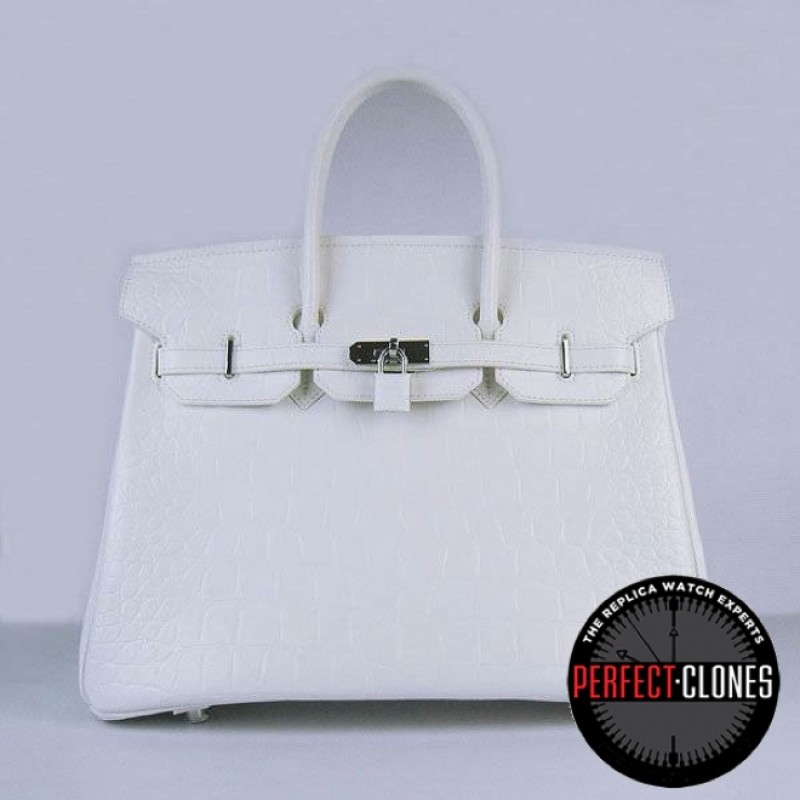 HE-35-1019 Birkin 35cm White - Togo Standard