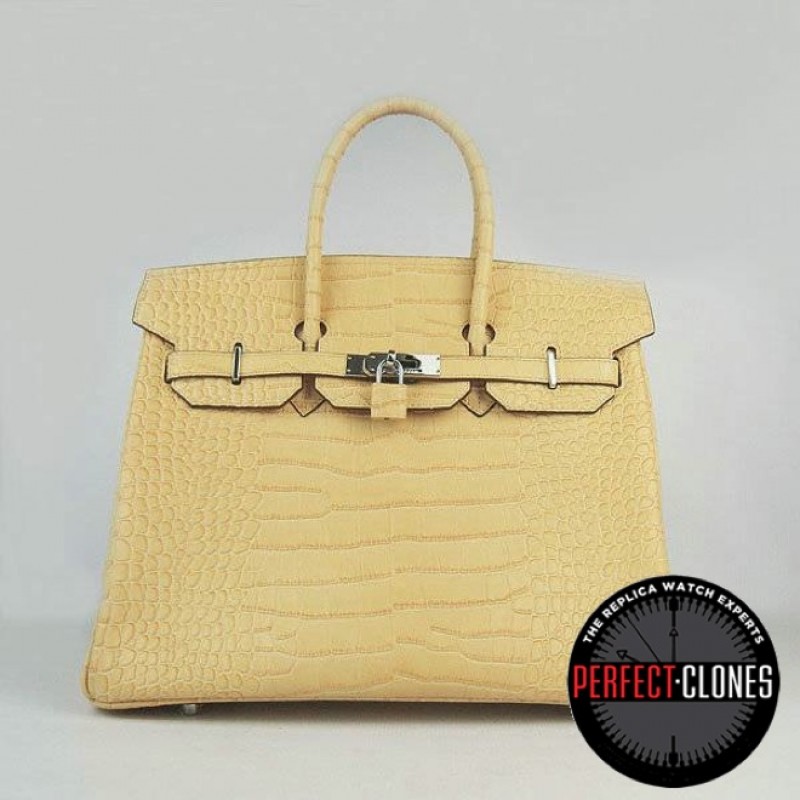 HE-35-1059 Birkin 35cm Yellow - Gator