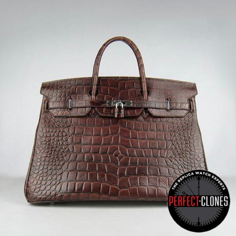 HE-40-1029 Birkin 40cm Brown - Gator