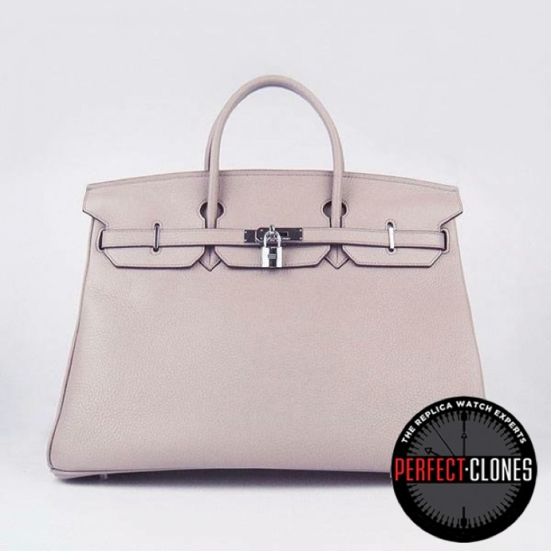 HE-40-1013 Birkin 40cm Light Grey - Togo Standard