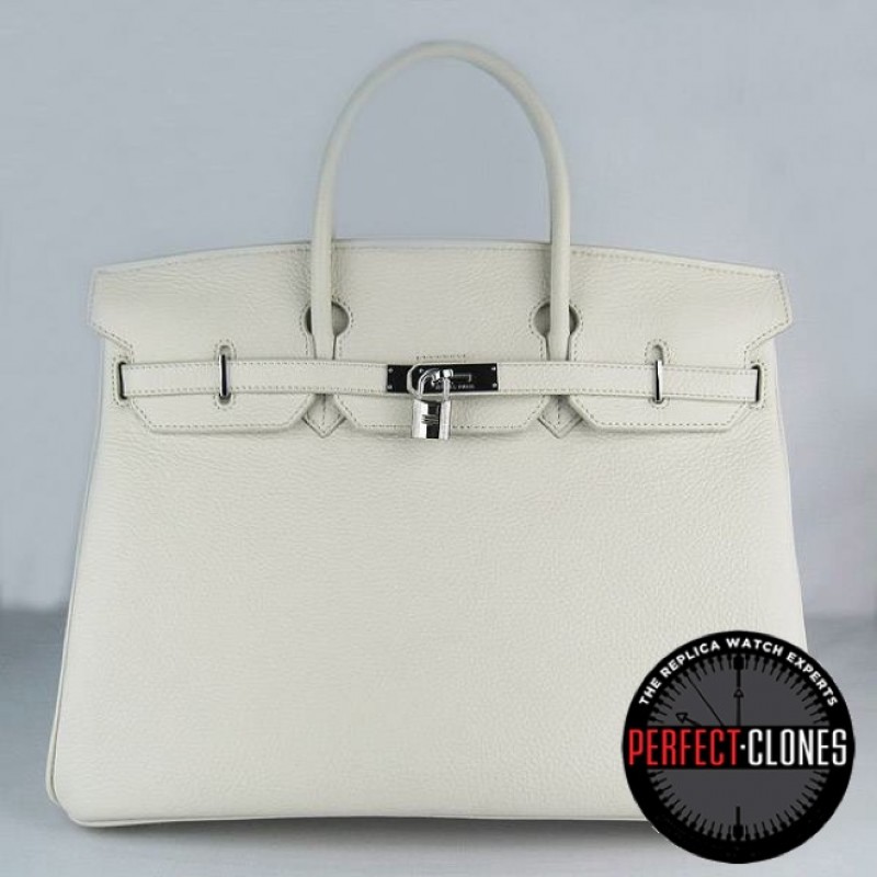 HE-40-1012 Birkin 40cm Off White - Togo Standard