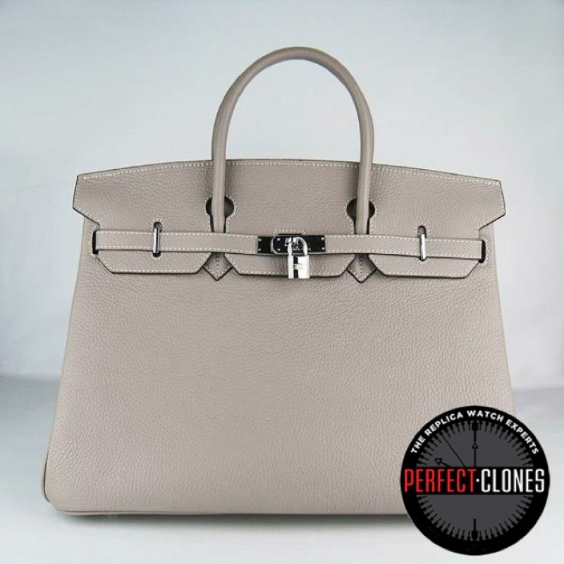 HE-40-1006 Birkin 40cm Grey - Togo Standard