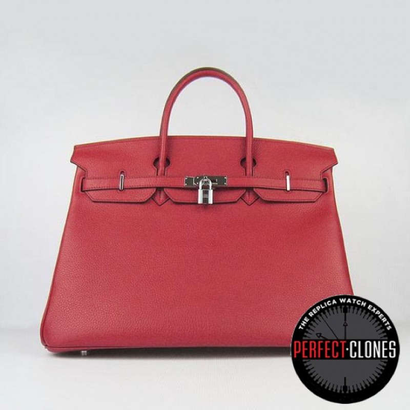 HE-40-1004 Birkin 40cm Red - Togo Standard