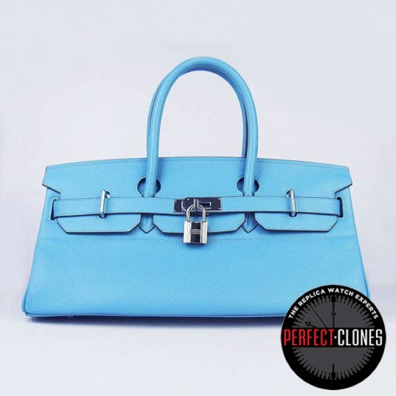 HE-42-1003 Birkin 42cm Light Blue - Togo Standard