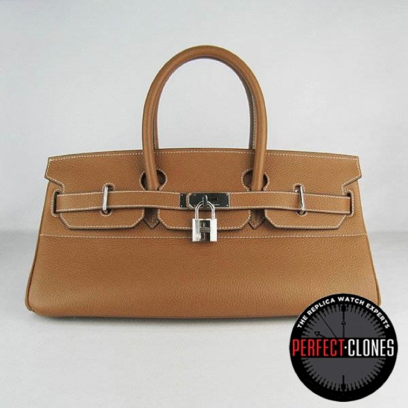 HE-42-1004 Birkin 42cm Light Brown - Togo Standard
